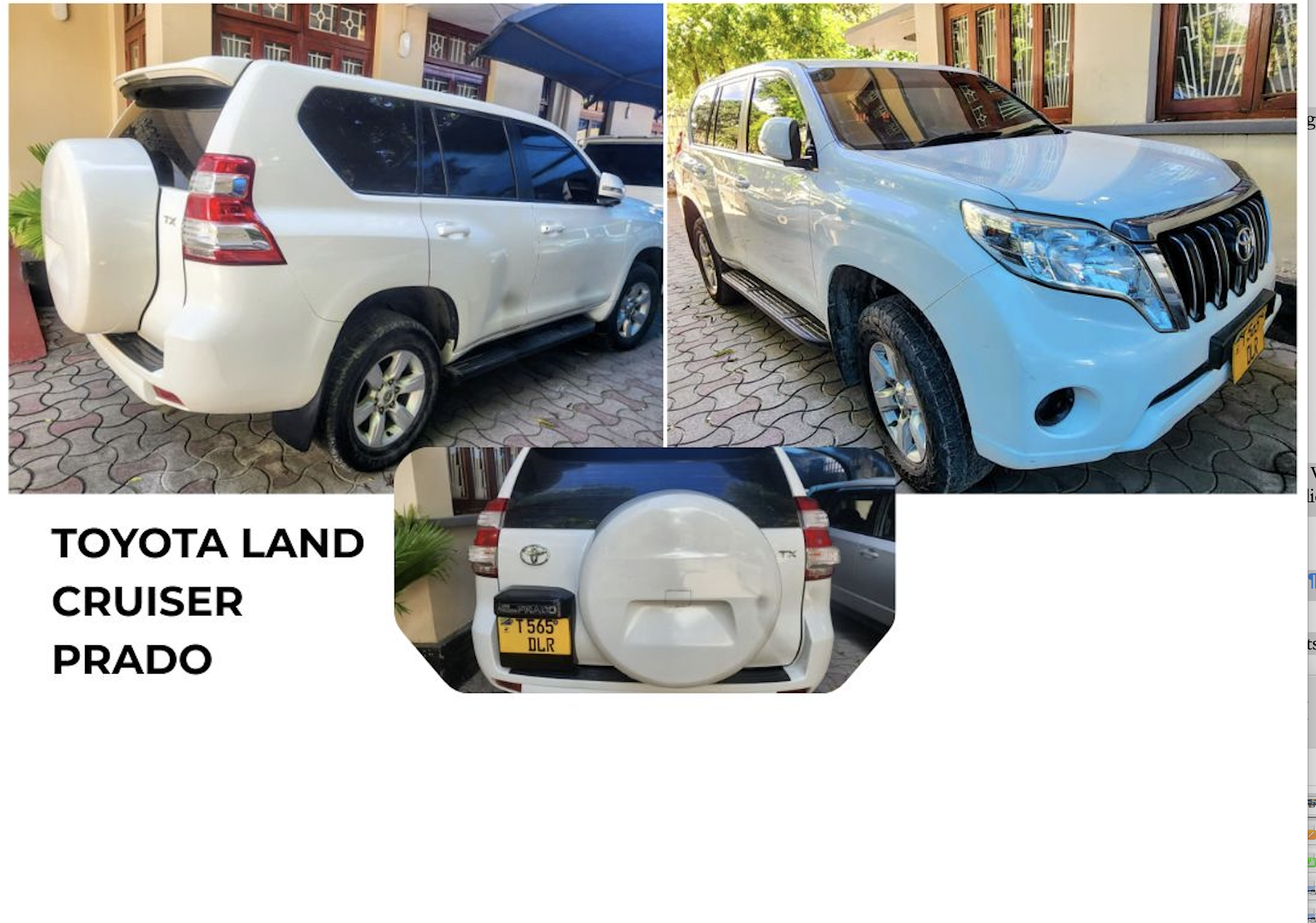 TENDER NOTICE FOR SALE OF MOTOR VEHICLE