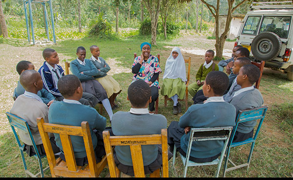 Promotion of Girls Education through Education Champion Network (ECN)